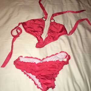 Wrap around bikini set